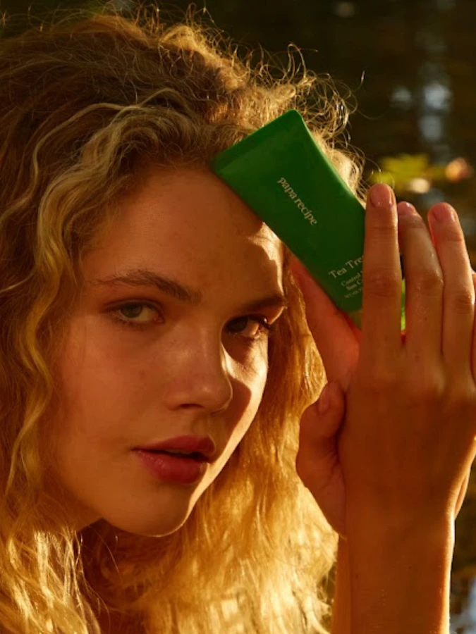 Солнцезащитный крем с экстрактом чайного дерева Papa Recipe Tea Tree Control Mild Sun Cream SPF50+ PA++++ Солнцезащитный крем с экстрактом чайного дерева Papa Recipe Tea Tree Control Mild Sun Cream SPF50+ PA++++