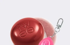 Набор: оттеночное суфле + брелок fwee Lip&Cheek Blurry Pudding Pot Keyring Set RS03 Faded