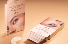 Ночные разглаживающие патчи для век DR.F5 Cera-night Oil Serum Eye Patches