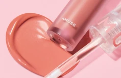 Кремовые румяна в тёплом розовом оттенке AMUSE Soft Cream Cheek 02 Pink Toast