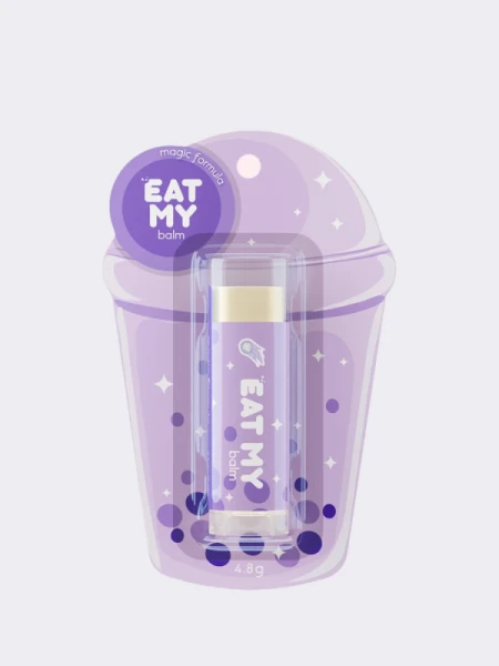 Питательный бальзам для губ с ароматом волшебной формулы EAT MY Balm Magic Formula Purple