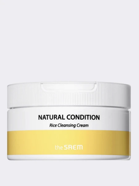 Очищающий гидрофильный крем с экстрактом риса The Saem Natural Condition Rice Cleansing Cream Очищающий гидрофильный крем с экстрактом риса The Saem Natural Condition Rice Cleansing Cream