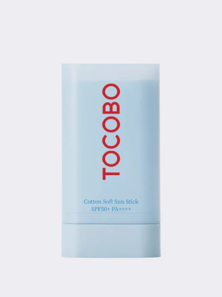 Себорегулирующий солнцезащитный стик с растительными экстрактами TOCOBO Cotton Soft Sun Stick SPF50+ PA++++ Себорегулирующий солнцезащитный стик с растительными экстрактами TOCOBO Cotton Soft Sun Stick SPF50+ PA++++