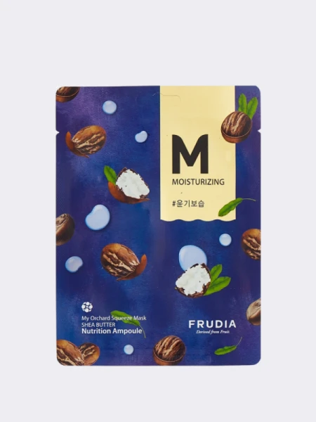 Восстанавливающая тканевая маска с маслом ши FRUDIA My Orchard Squeeze Mask Shea Butter Восстанавливающая тканевая маска с маслом ши FRUDIA My Orchard Squeeze Mask Shea Butter