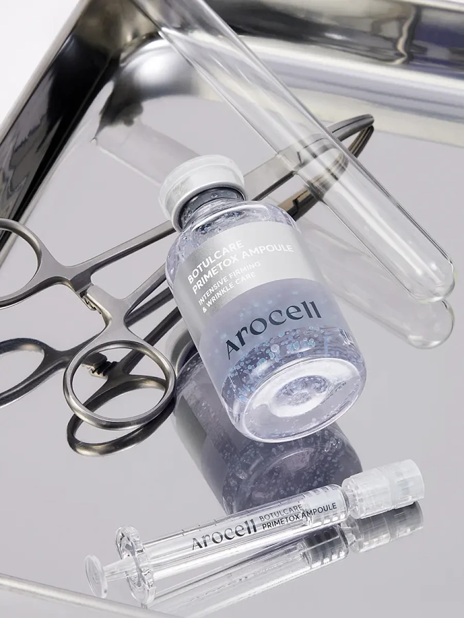 Разглаживающая сыворотка-концентрат для лица с ПДРН Arocell Botulcare PrimeTox Ampoule