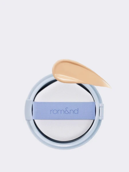 Рефил для кушона с влажным финишем в бежевом оттенке rom&nd Bare Water Cushion 04 Beige 23 SPF38 PA++++ REFILL Рефил для кушона с влажным финишем в бежевом оттенке rom&nd Bare Water Cushion 04 Beige 23 SPF38 PA++++ REFILL
