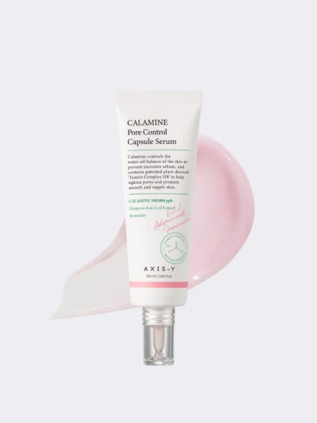Сыворотка для сужения пор с каламином AXIS-Y CALAMINE Pore Control Capsule Serum