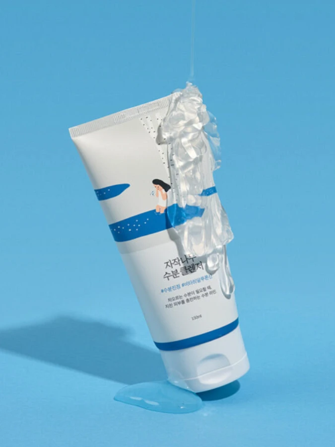 Деликатный гель для умывания с берёзовым соком Round Lab Birch Juice Moisturizing Cleanser