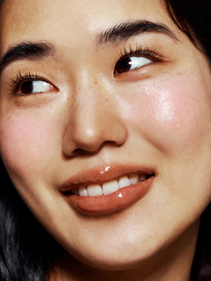 Кремовые спрессованные румяна UNLEASHIA Sisua Butter Waffle Dough Blusher #1 Strawberry Vanilla