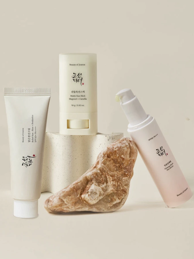 Солнцезащитный флюид с экстрактом женьшеня Beauty of Joseon Ginseng Moist Sun Serum SPF50+ PA++++