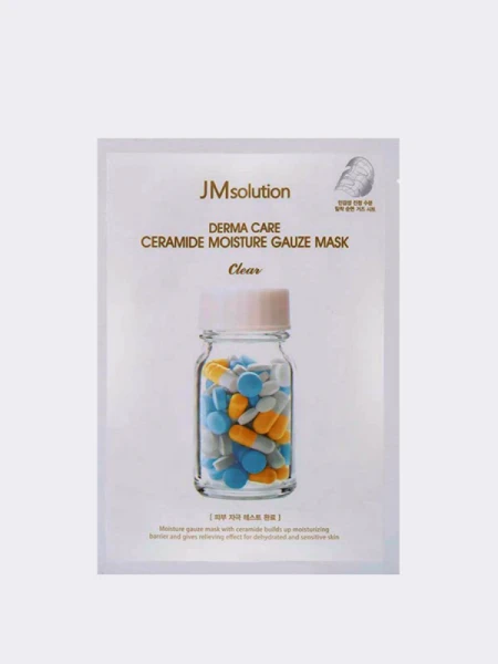 Тканевая маска с керамидами JMsolution Derma Care Ceramide Moisture Gauze Mask Тканевая маска с керамидами JMsolution Derma Care Ceramide Moisture Gauze Mask