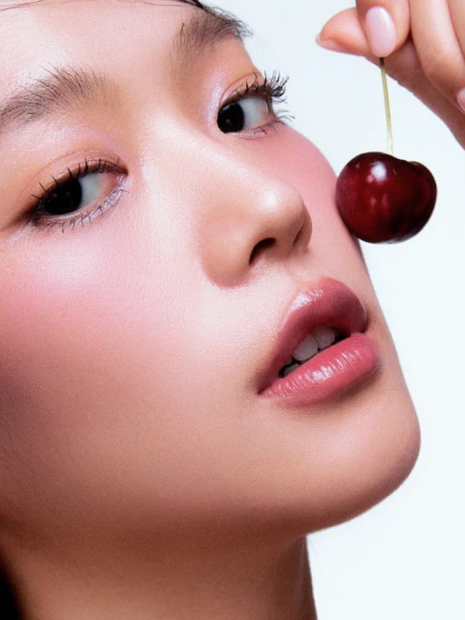 Румяна в ягодном оттенке TFIT Fluffy Velvet Cushion Blush B01 Charming Berry