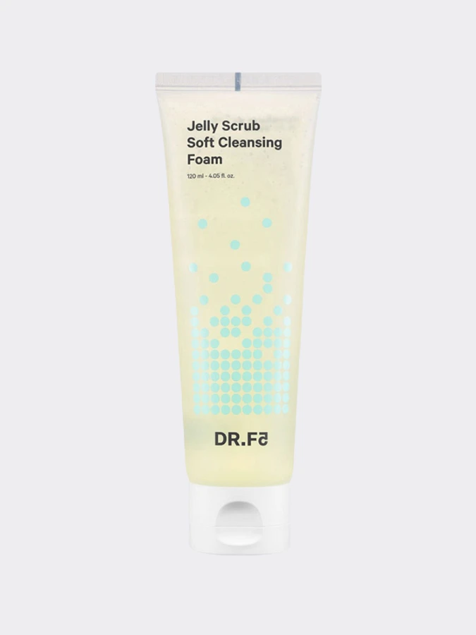 Пенка-желе для мягкого очищения DR.F5 Jelly Scrub Soft Cleansing Foam