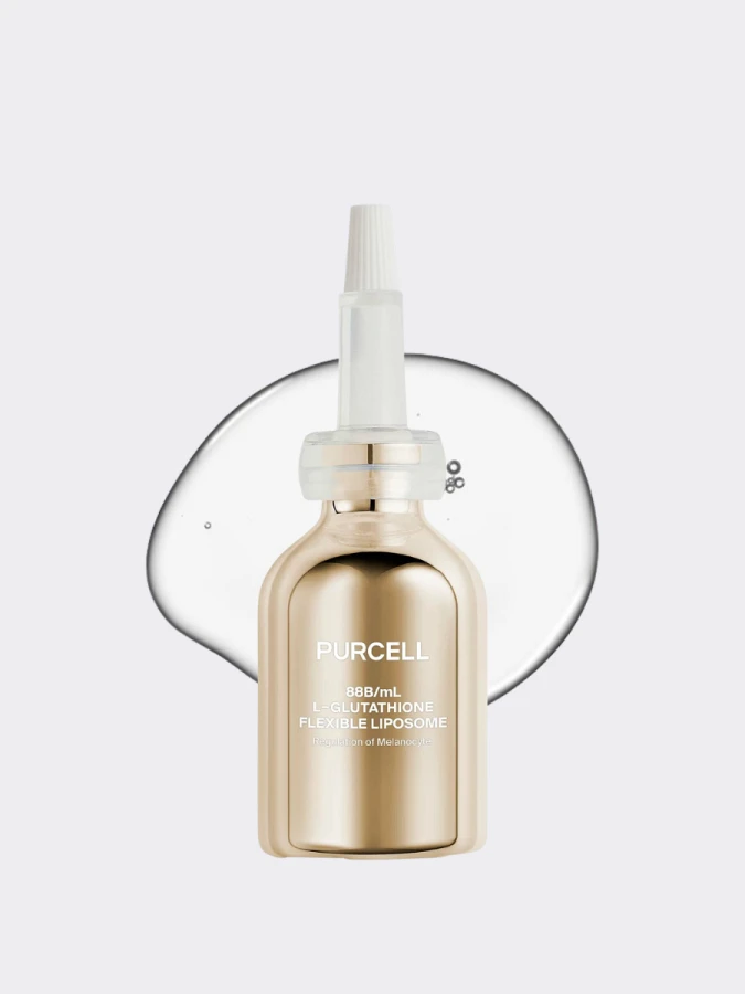 Осветляющая ампульная сыворотка с липосомальным глутатионом PURCELL L-Glutathione Flexible Liposome