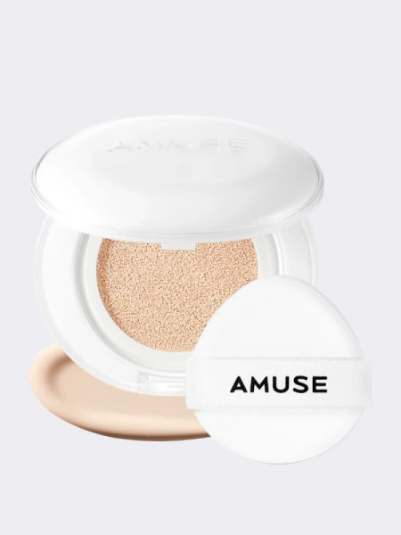 Тональное средство с полуматовым финишем AMUSE Ceramic Skin Perfector Cushion 1.5 Natural