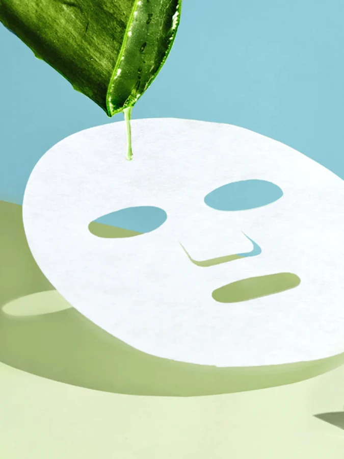 Охлаждающая тканевая маска для лица с экстрактом алоэ Ma:nyo Factory Aloe Cooling Mask