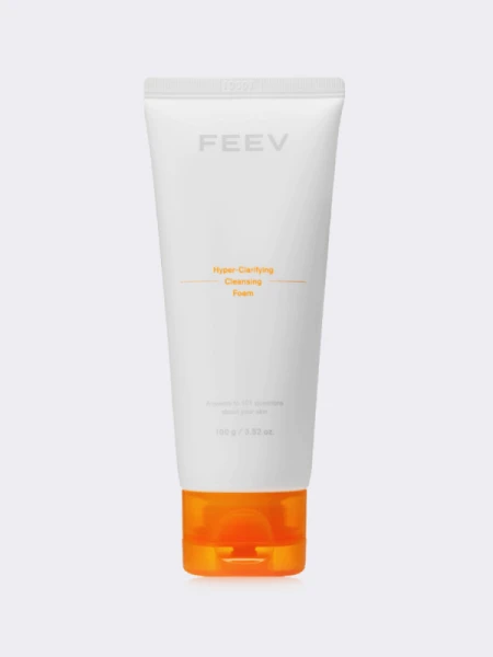 Противовоспалительная пенка для умывания с янтарной кислотой FEEV Hyper-Clarifying Cleansing Foam Противовоспалительная пенка для умывания с янтарной кислотой FEEV Hyper-Clarifying Cleansing Foam
