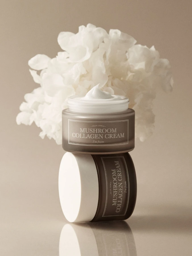 Укрепляющий крем с экстрактом ледяного гриба и коллагеном I'm From Mushroom Collagen Cream