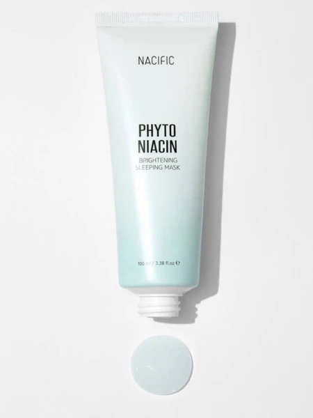 Осветляющая ночная маска для лица с ниацинамидом Nacific Phyto Niacin Brightening Sleeping Mask Осветляющая ночная маска для лица с ниацинамидом Nacific Phyto Niacin Brightening Sleeping Mask