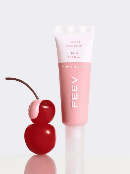 Цветная сыворотка-румяна FEEV Hyper-Fit Color Serum Pink Bunny Mini Цветная сыворотка-румяна FEEV Hyper-Fit Color Serum Pink Bunny Mini