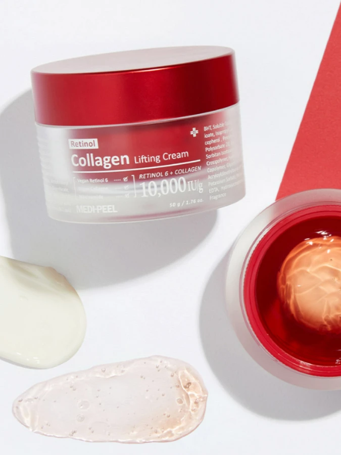 Разглаживающий лифтинг-крем для лица с ретинолом и коллагеном MEDI-PEEL Retinol Collagen Lifting Cream