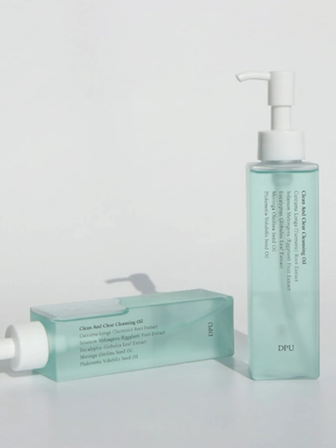 Очищающее гидрофильное масло с растительными экстрактами DPU Clean And Clear Cleansing Oil
