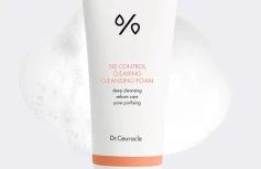 Успокаивающая пенка для умывания для проблемной кожи Dr.Ceuracle  5α Control Clearing Cleansing Foam