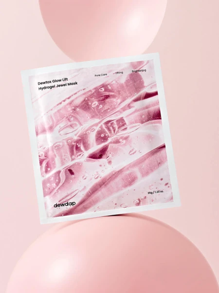 Набор гидрогелевых масок для сияния кожи dewdap Glow Lift Hydrogel Jewel Mask