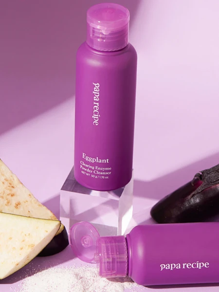 Успокаивающая энзимная пудра с экстрактом баклажана Papa Recipe Eggplant Clearing Enzyme Powder Cleanser Успокаивающая энзимная пудра с экстрактом баклажана Papa Recipe Eggplant Clearing Enzyme Powder Cleanser