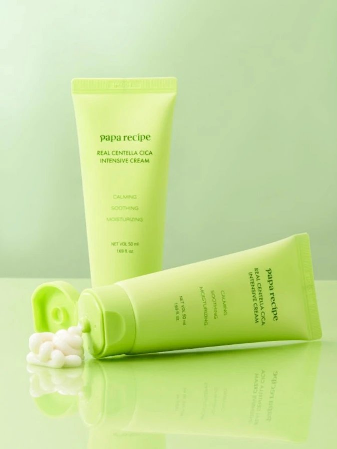 Интенсивный восстанавливающий крем для лица с экстрактом центеллы Papa Recipe Real Centella Cica Intensive Cream