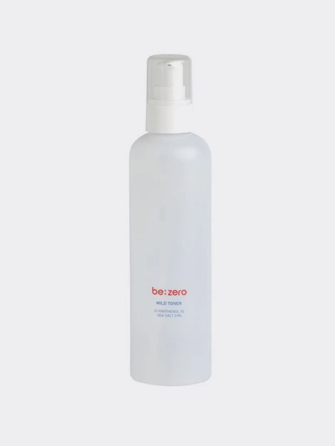 Успокаивающий тонер для лица с пантенолом Derma Factory Be Zero Mild Toner