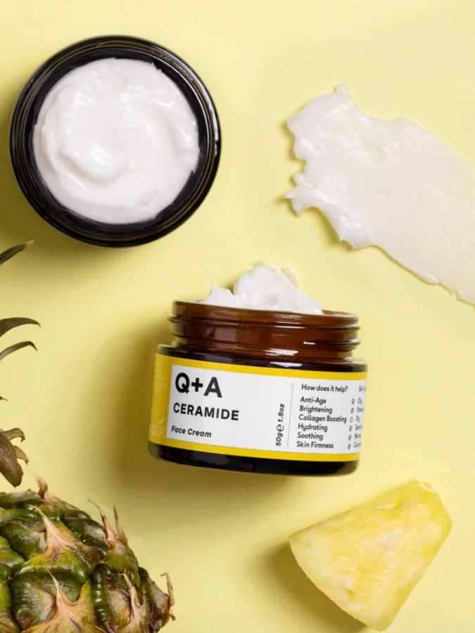 Укрепляющий барьерный крем для лица с керамидами Q+A Ceramide Face Cream