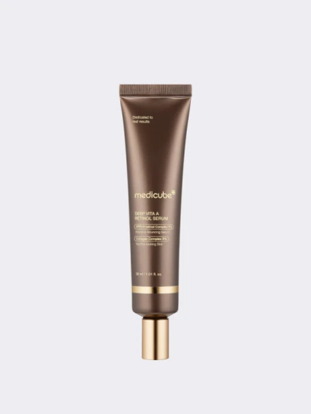 Разглаживающая сыворотка для лица с ретинолом Medicube Deep Vita A Retinol Serum Разглаживающая сыворотка для лица с ретинолом Medicube Deep Vita A Retinol Serum