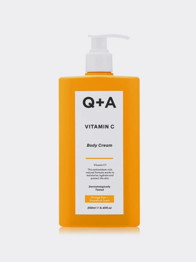 Антиоксидантный крем для тела с витамином С Q+A Vitamin C Body Cream