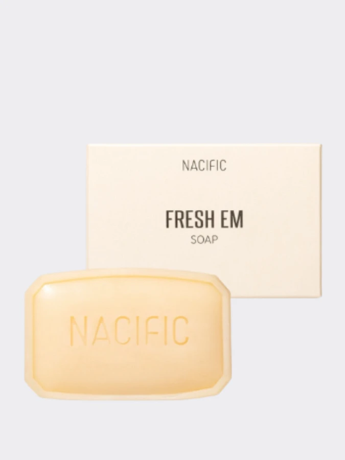 Смягчающее мыло для умывания с растительными экстрактами Nacific Fresh Em Soap