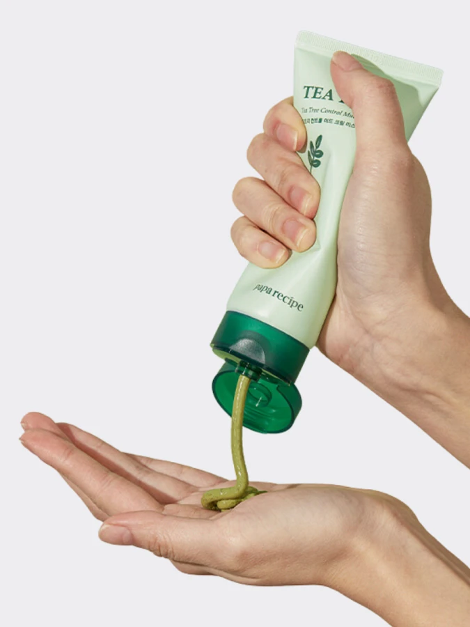 Противовоспалительная глиняная маска с экстрактом чайного дерева Papa Recipe Tea Tree Control Mud Cream Mask