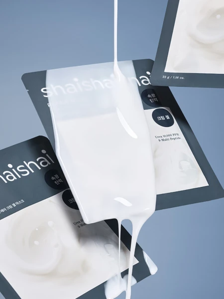 Восстанавливающая гидрогелевая маска с мочевиной ShaiShaiShai Repair Milky Urea Cream Gel Mask