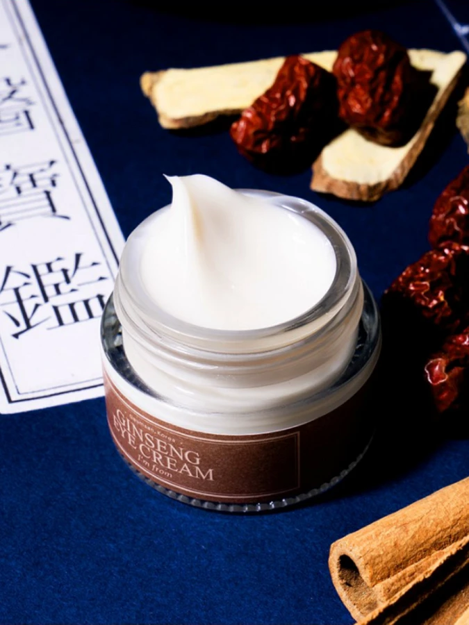 Разглаживающий крем для век с женьшенем I'm from Ginseng Eye Cream