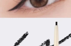 Гелевая подводка для век в формате карандаша в чёрном оттенке Dasique Slim Gel Eyeliner #01 Black