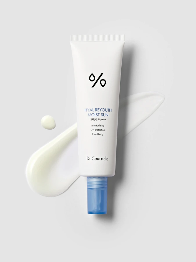 Увлажняющий солнцезащитный крем Dr.Ceuracle Hyal Reyouth Moist Sun SPF50+ PA++++
