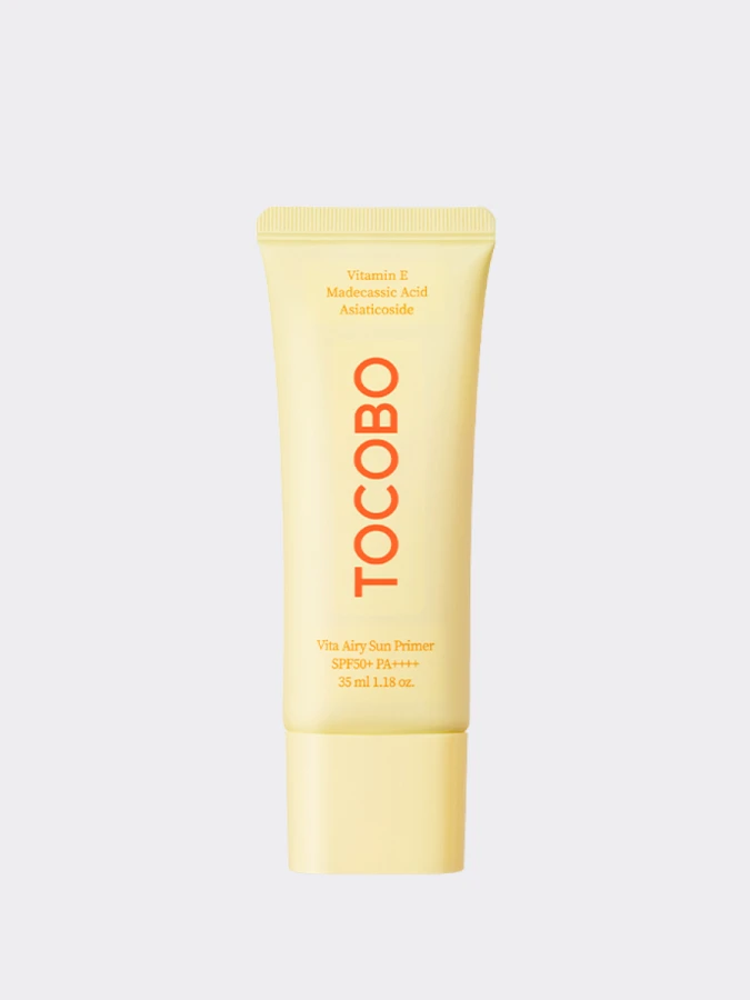 Солнцезащитный праймер с растительными экстрактами TOCOBO Vita Airy Sun Primer SPF50+ PA++++