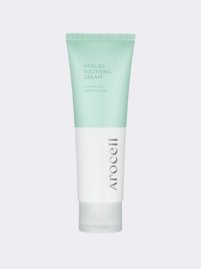 Успокаивающий крем-гель с пантенолом для чувствительной кожи Arocell Hyal B5 Soothing Cream