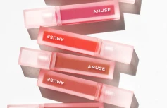 Влажный вельветовый тинт для губ AMUSE Dew Velvet 10 Rose Boksoonga