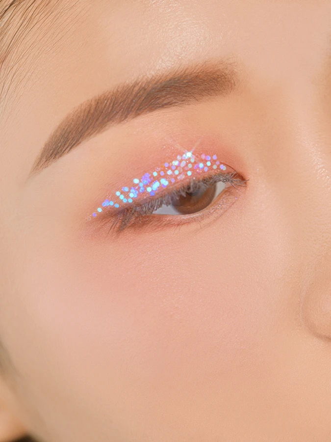 Гелевые декоративные блёстки для век UNLEASHIA Get Loose Glitter Gel N°1 Aurora Catcher