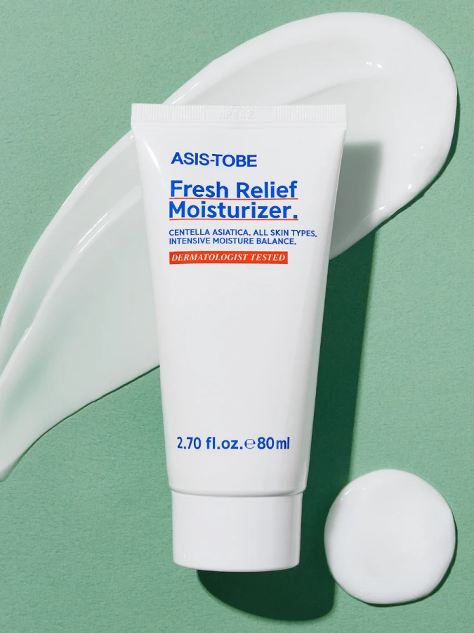 Успокаивающий крем для лица с экстрактом центеллы ASIS-TOBE Fresh Relief Moisturizer
