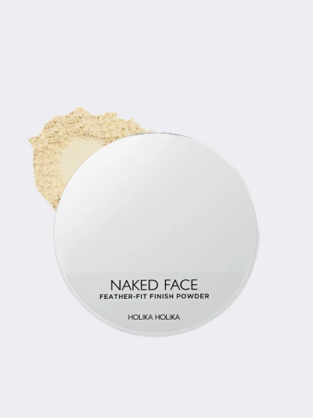 Рассыпчатая пудра для лица HOLIKA HOLIKA Naked Face Feather Fit Finish Powder