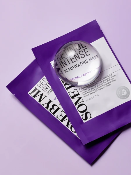 Разглаживающая тканевая маска для лица с ретинолом Some By Mi Retinol Intense Reactivating Mask