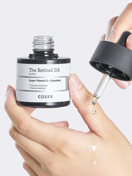 Обновляющее масло сквалана с ретинолом COSRX The Retinol 0.5 Oil Обновляющее масло сквалана с ретинолом COSRX The Retinol 0.5 Oil