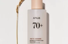 Питательный молочный тонер с рисовым экстрактом и керамидами ANUA Rice 70 Glow Milky Toner