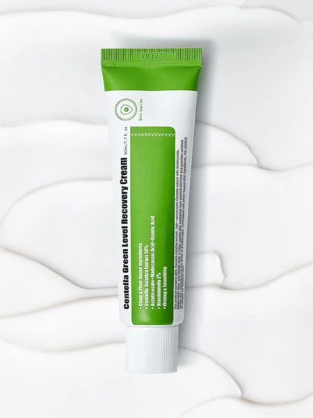 Успокаивающий крем для восстановления кожи с центеллой Purito Centella Green Level Recovery Cream Успокаивающий крем для восстановления кожи с центеллой Purito Centella Green Level Recovery Cream